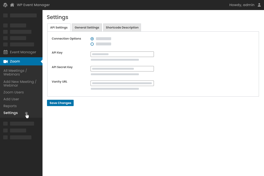 Admin Zoom Settings New