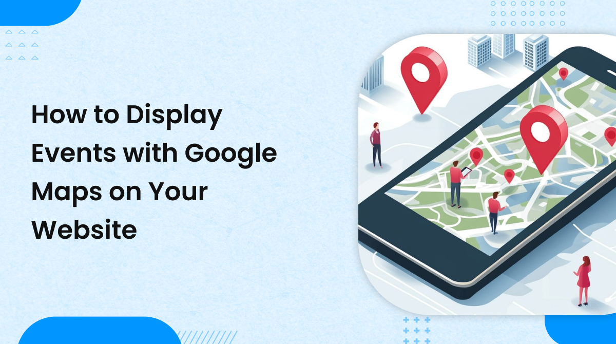 Display Events Google Maps