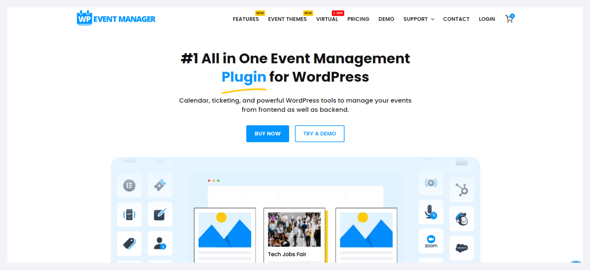 event management plugin