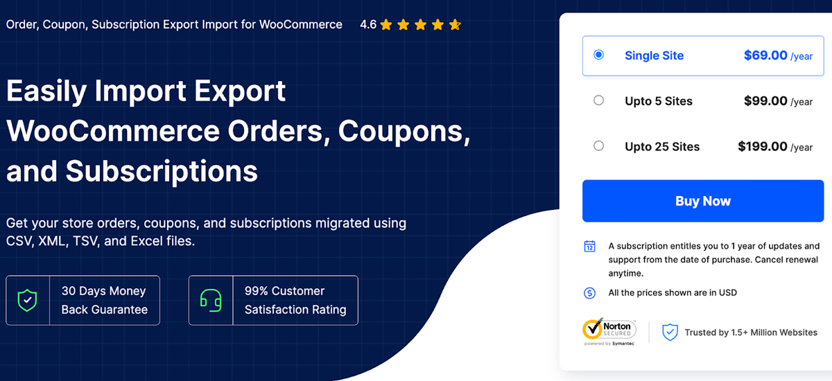 order import export plugin for woocommerce