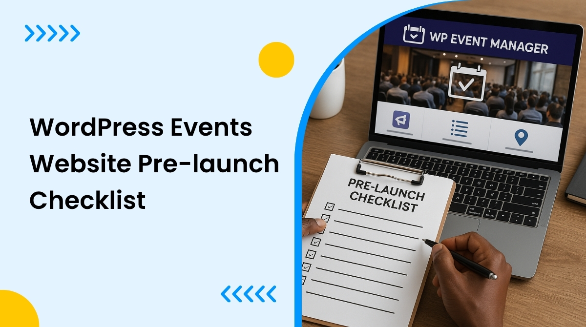 Pre Launch Checklist
