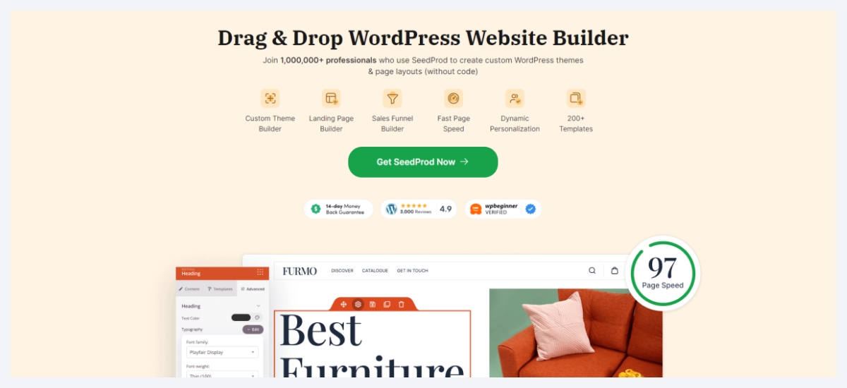 seedprod theme