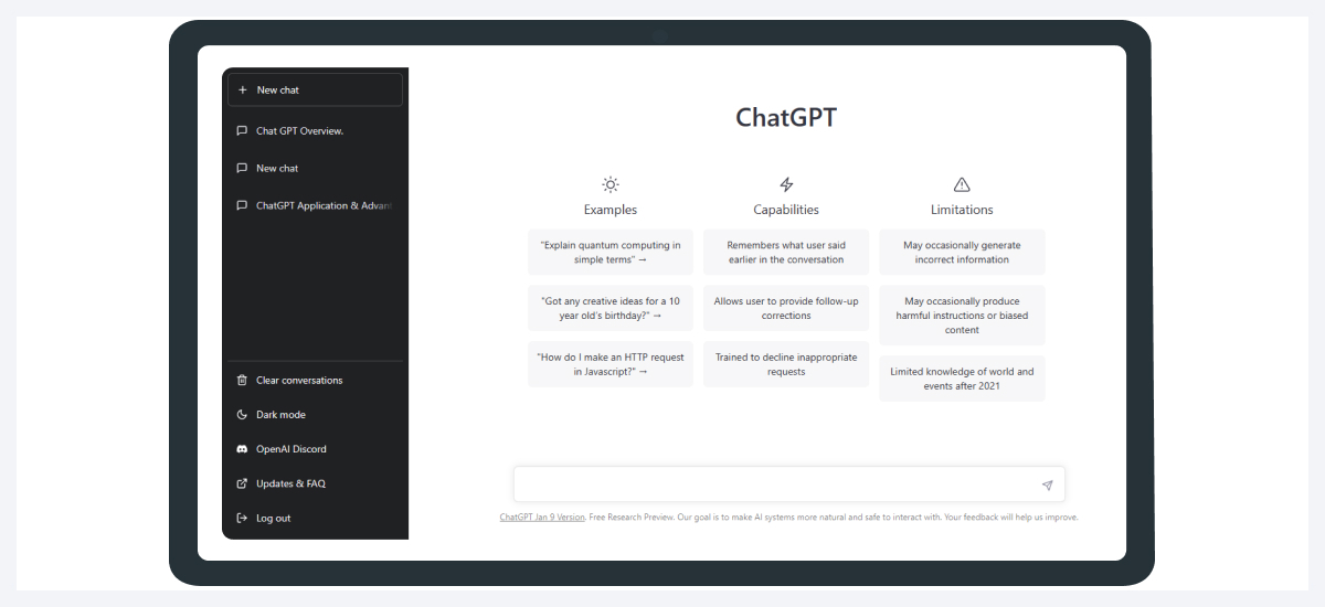 what is chatGPT