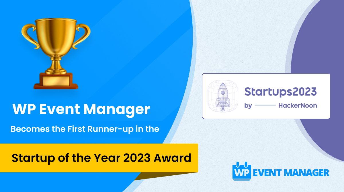 Wp Event Manager First Runner Up Startup