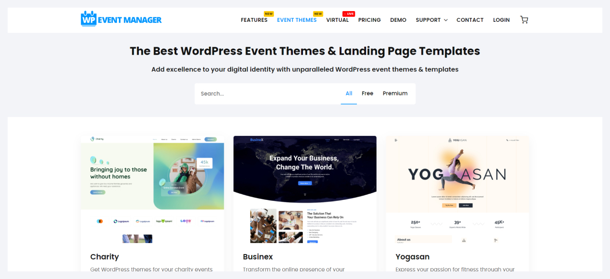 wp-eventmanager theme