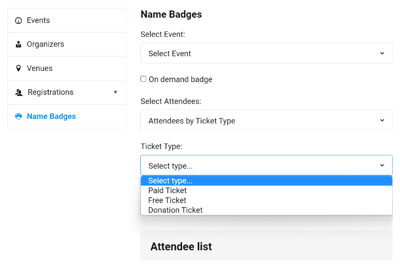 Customize Badges