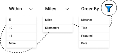 Easy Event Search With Filters