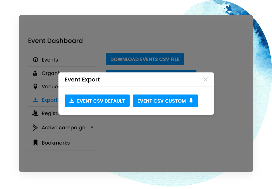 Export Options