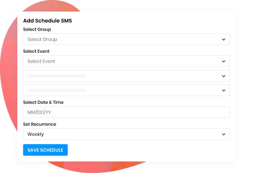 Send Scheduled Sms