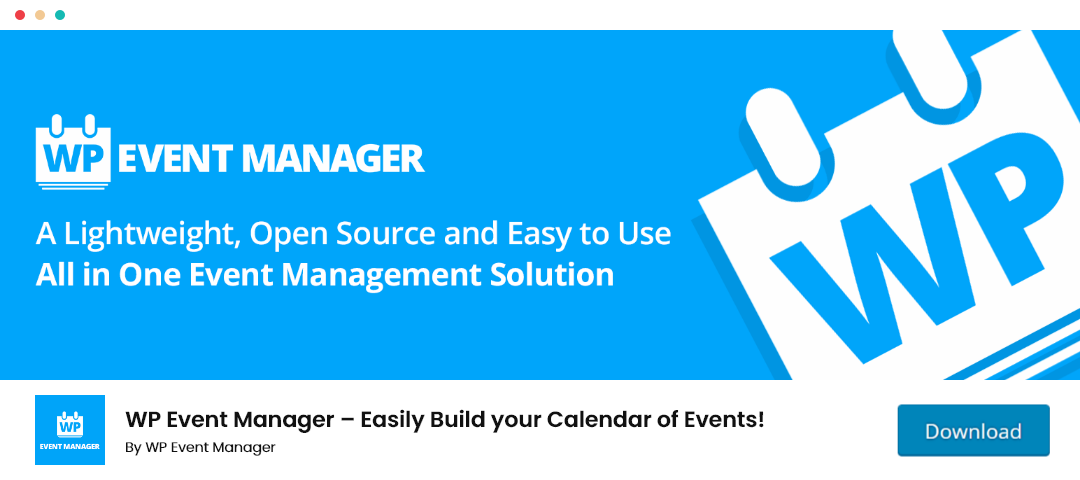 wpeventmanager